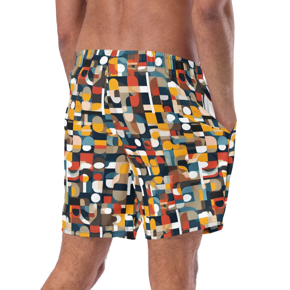 Modular Pulse on Swim Trunks — Right Back