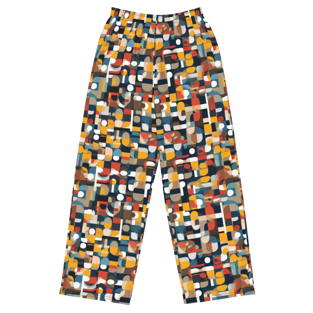 Modular Pulse on Wide-Leg Pants — Front