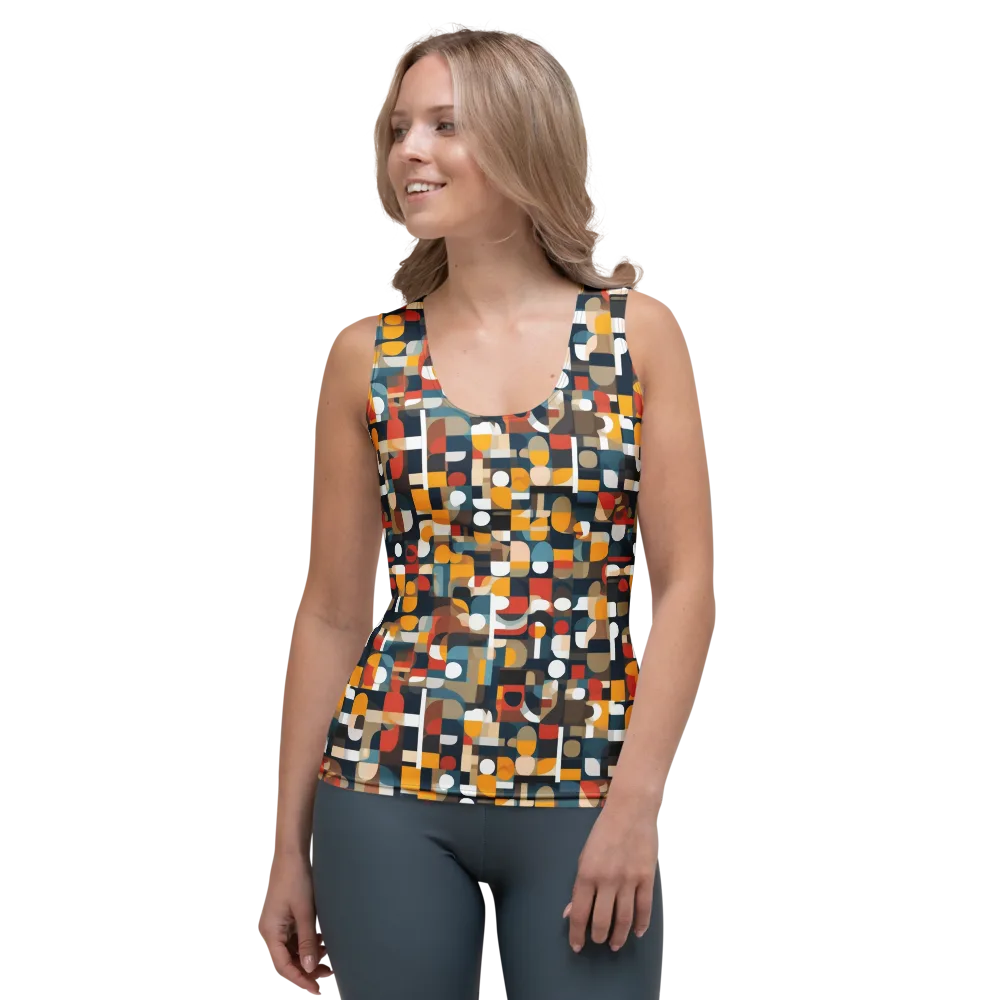 Modular Pulse on Women's Tank Top — Front