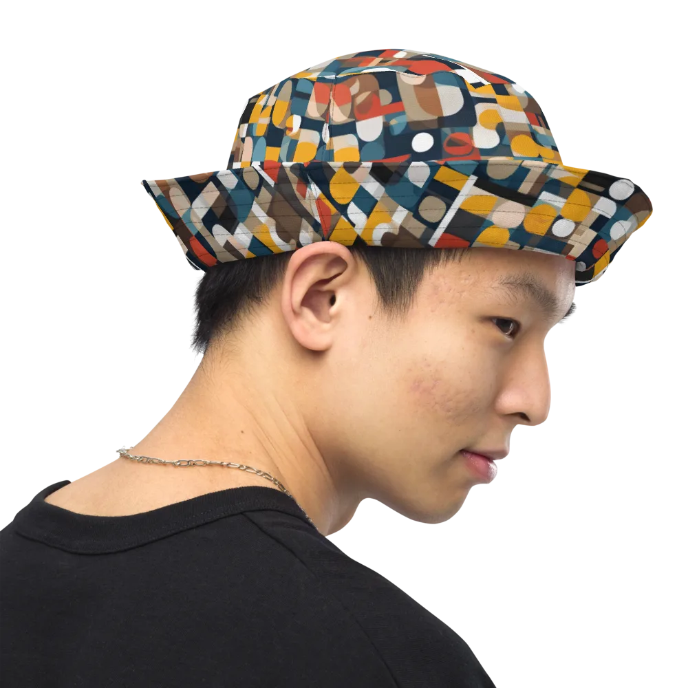 Modular Pulse on Reversible Bucket Hat — Right Outside