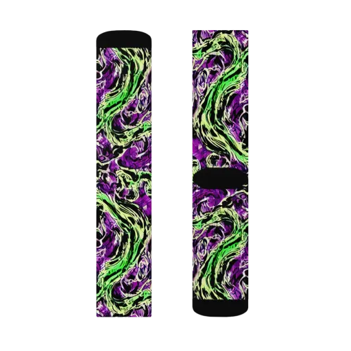 Psychedelic Noir on a Socks
