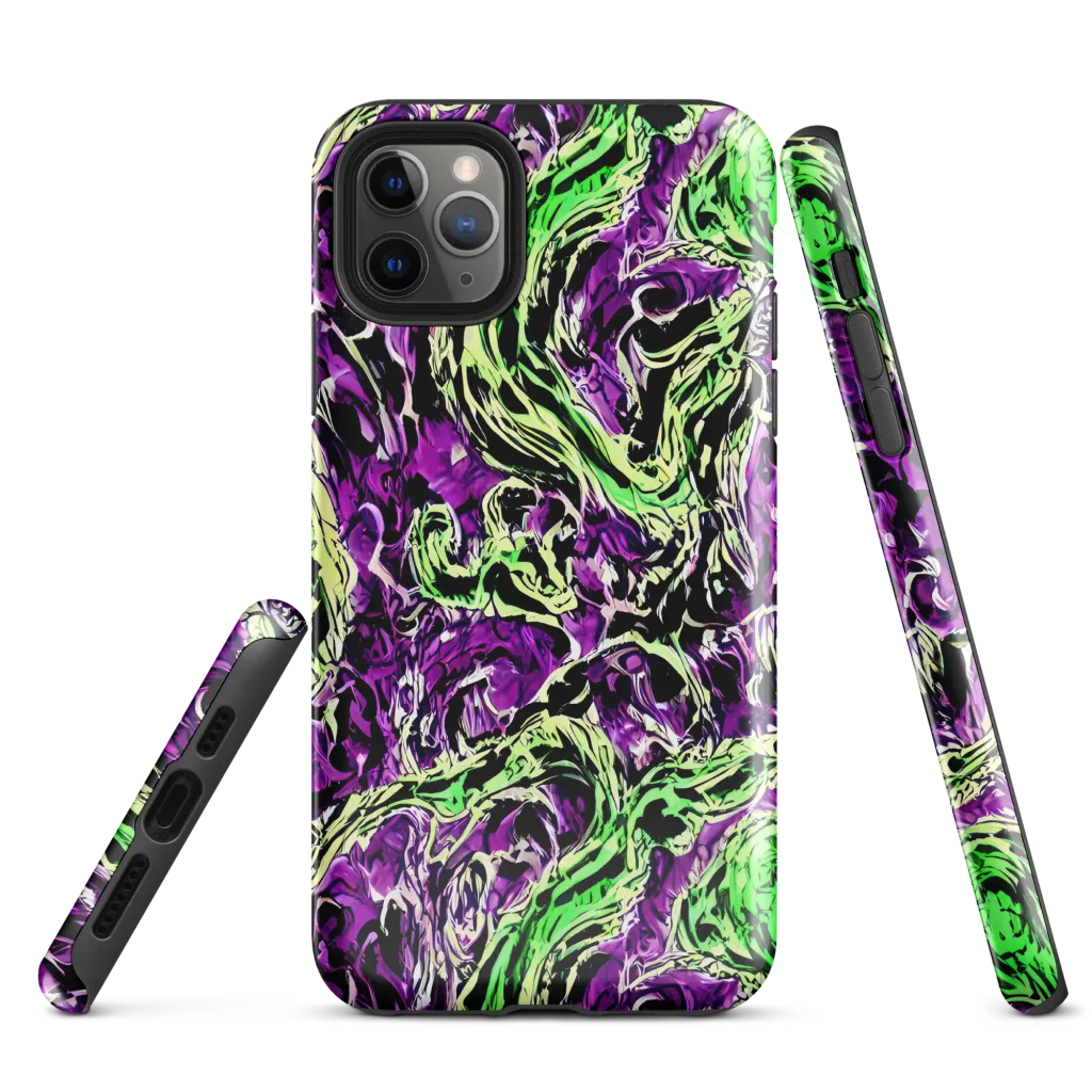 Psychedelic Noir on Tough Case for iPhone® — Front