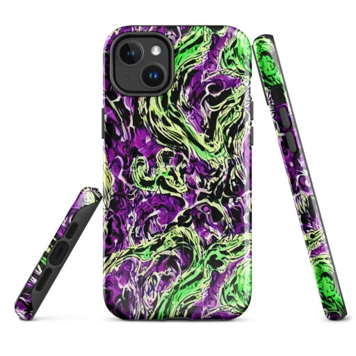 Psychedelic Noir on a MagSafe Tough Case for iPhone®