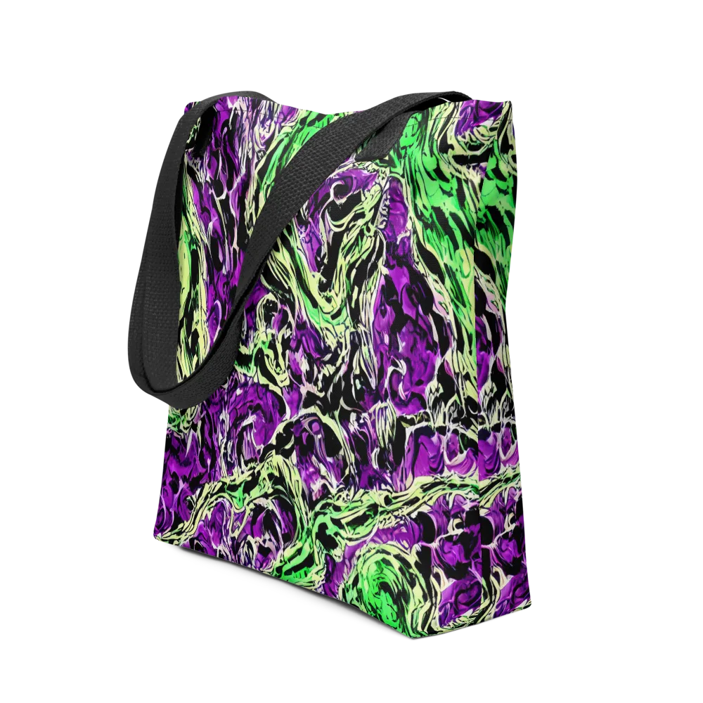 Psychedelic Noir on Tote Bag — Front