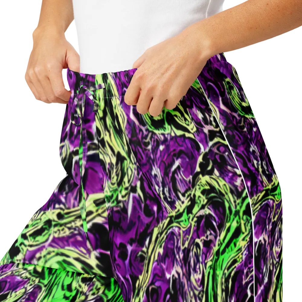 Psychedelic Noir on Women's Pajama Pants — Product details