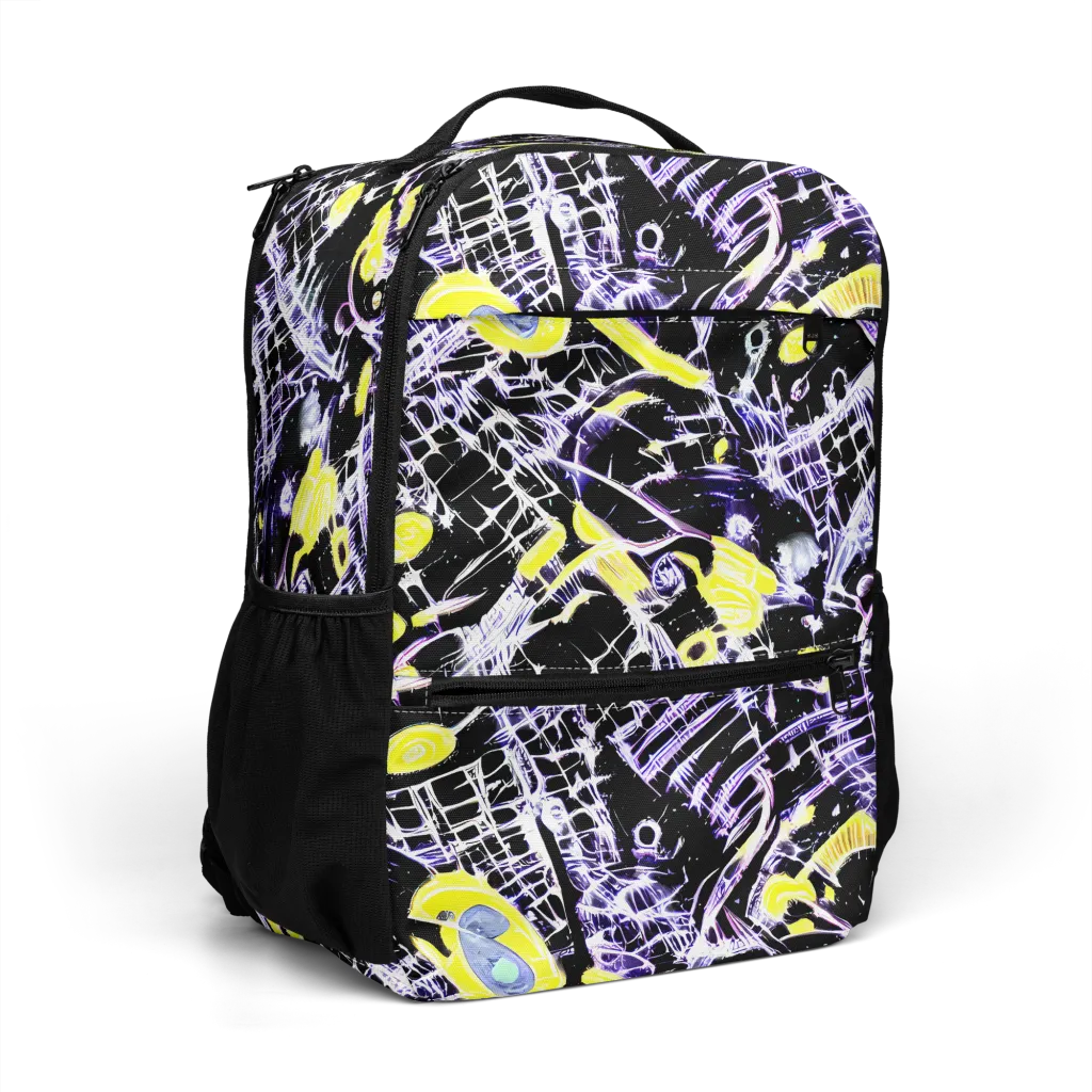 Night Circuit on Utility Backpack — Right Front