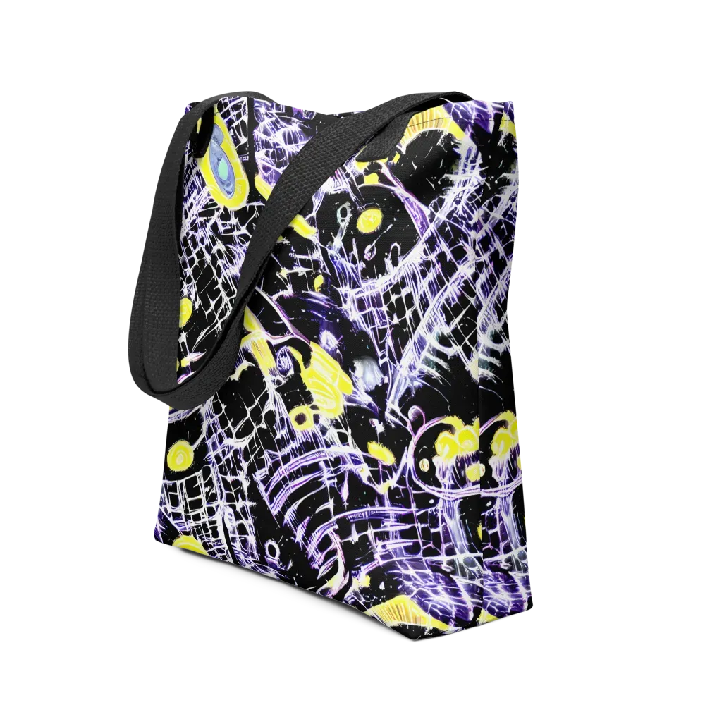 Night Circuit on Tote Bag — Front