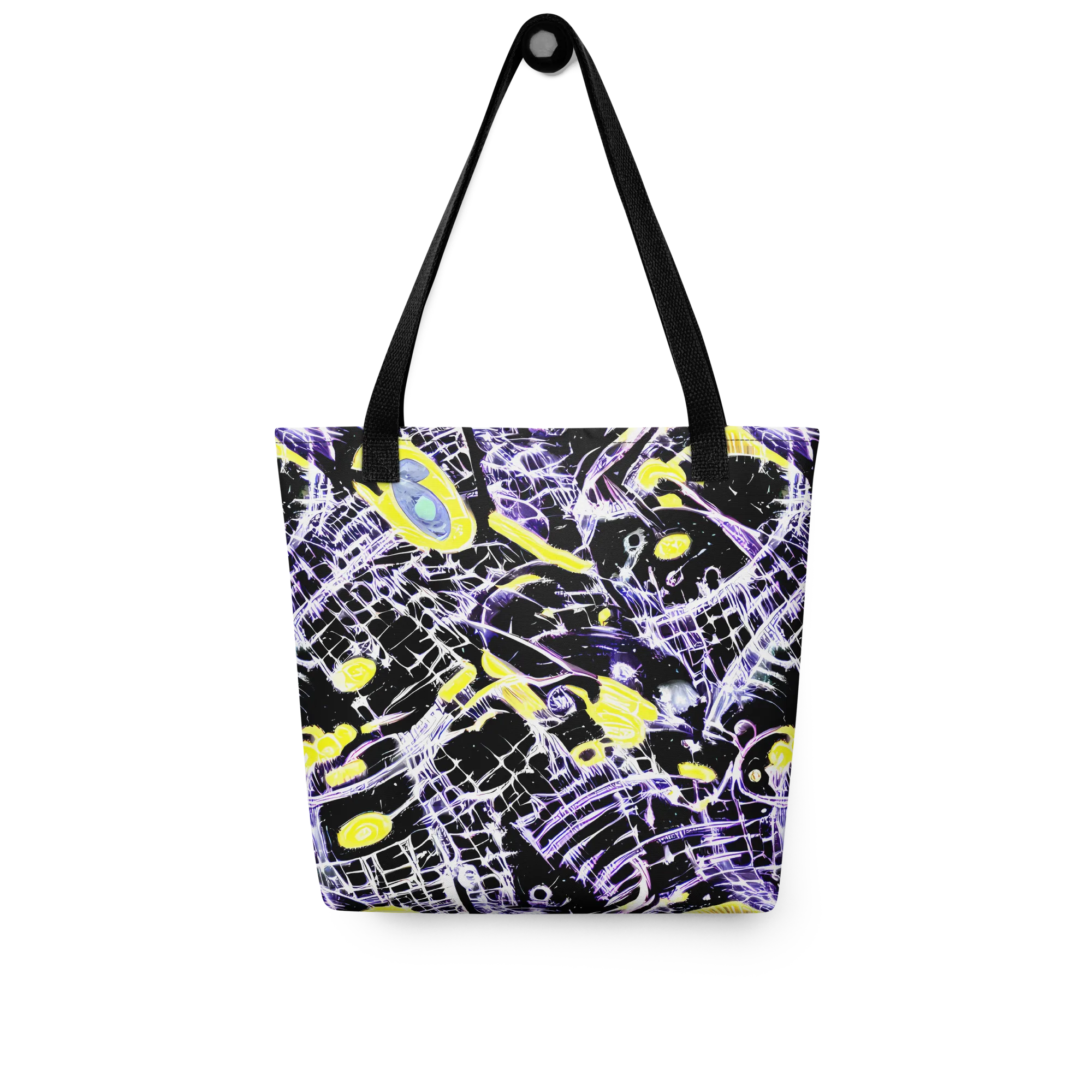 Night Circuit on Tote Bag — Front
