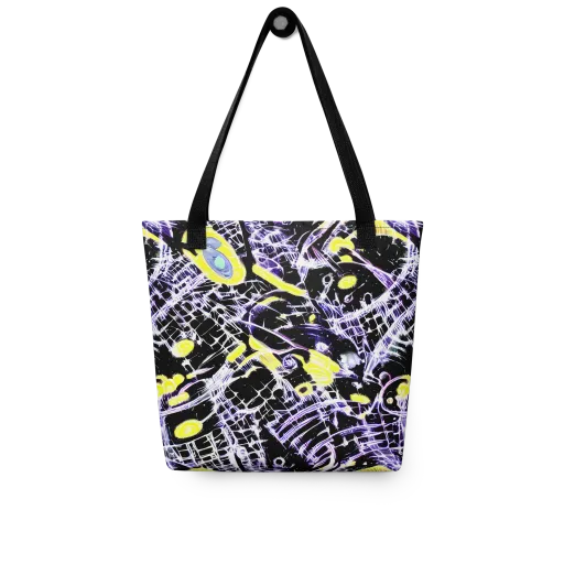 Night Circuit on a Tote Bag
