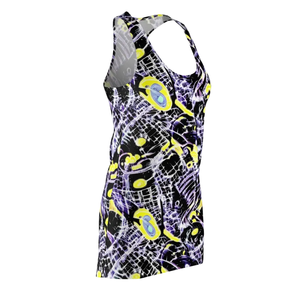 Night Circuit on Racerback Dress — Front Side