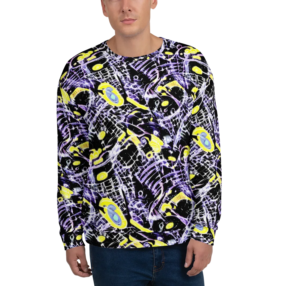 Night Circuit on Sweatshirt — Front