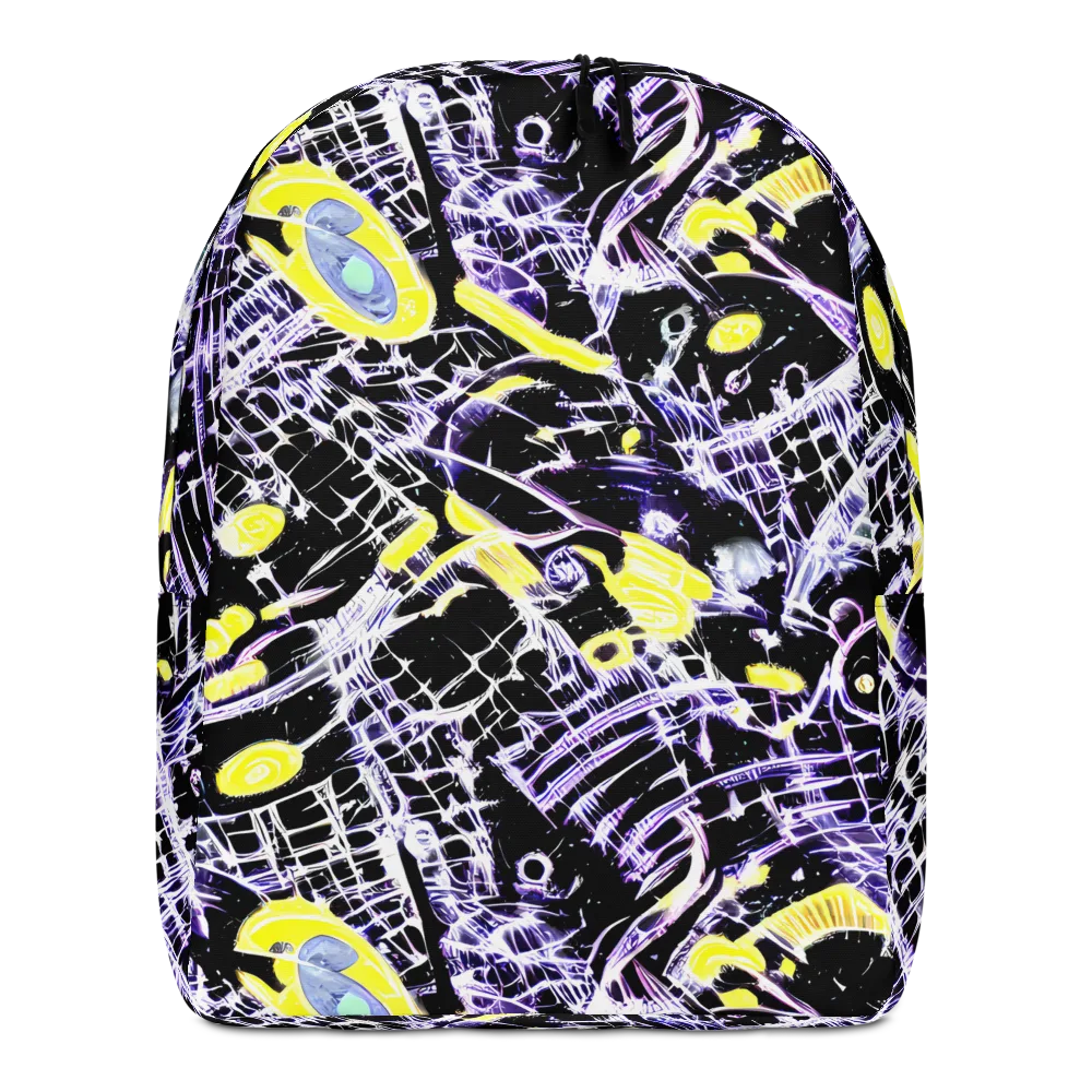 Night Circuit on Minimalist Backpack — Front