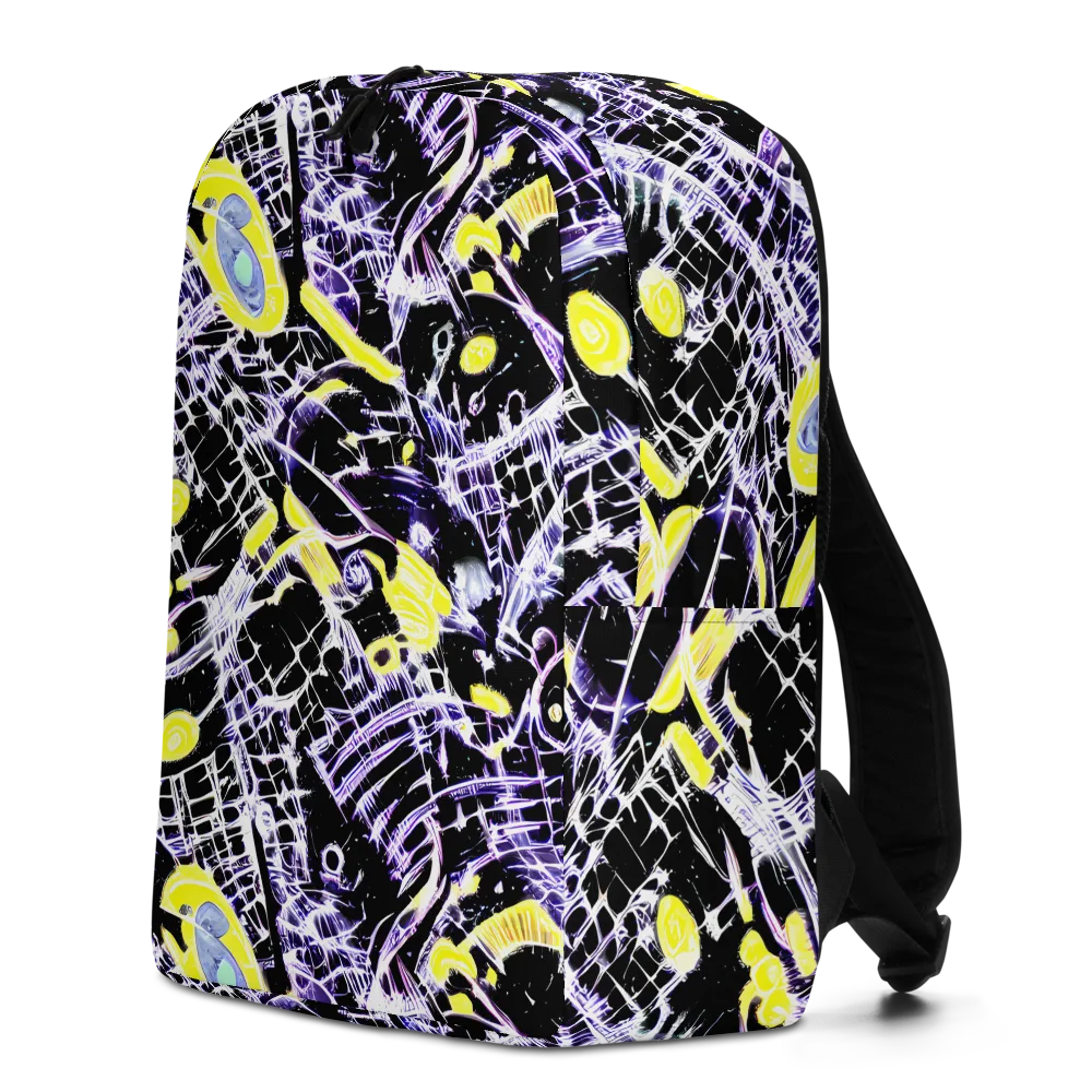Night Circuit on Minimalist Backpack — Left