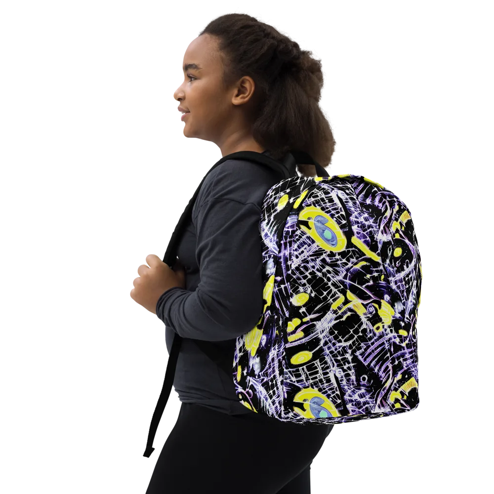 Night Circuit on Minimalist Backpack — Right Front