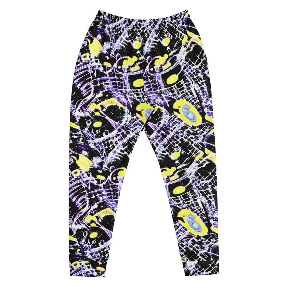 Night Circuit on Men's Joggers — Front
