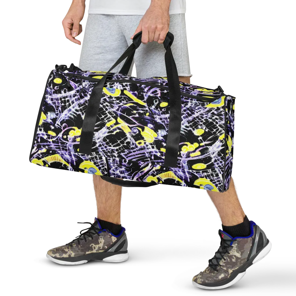 Night Circuit on Duffle Bag — Front
