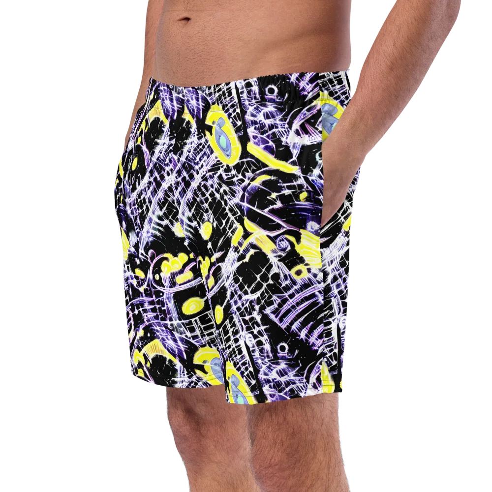 Night Circuit on Swim Trunks — Left Front