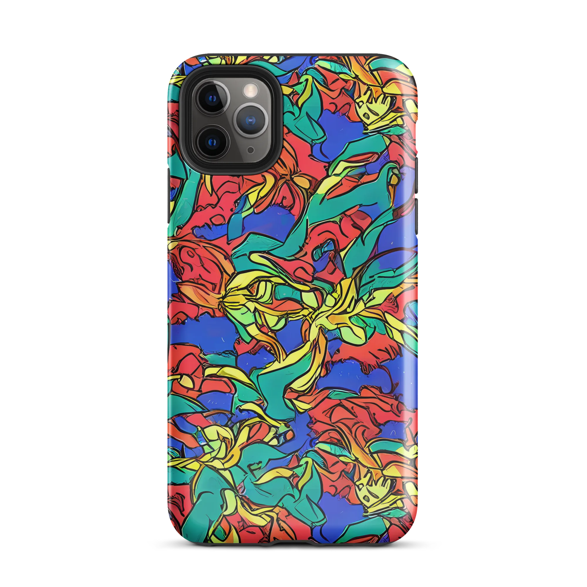 Vivid Bloomstorm on Tough Case for iPhone® — Front