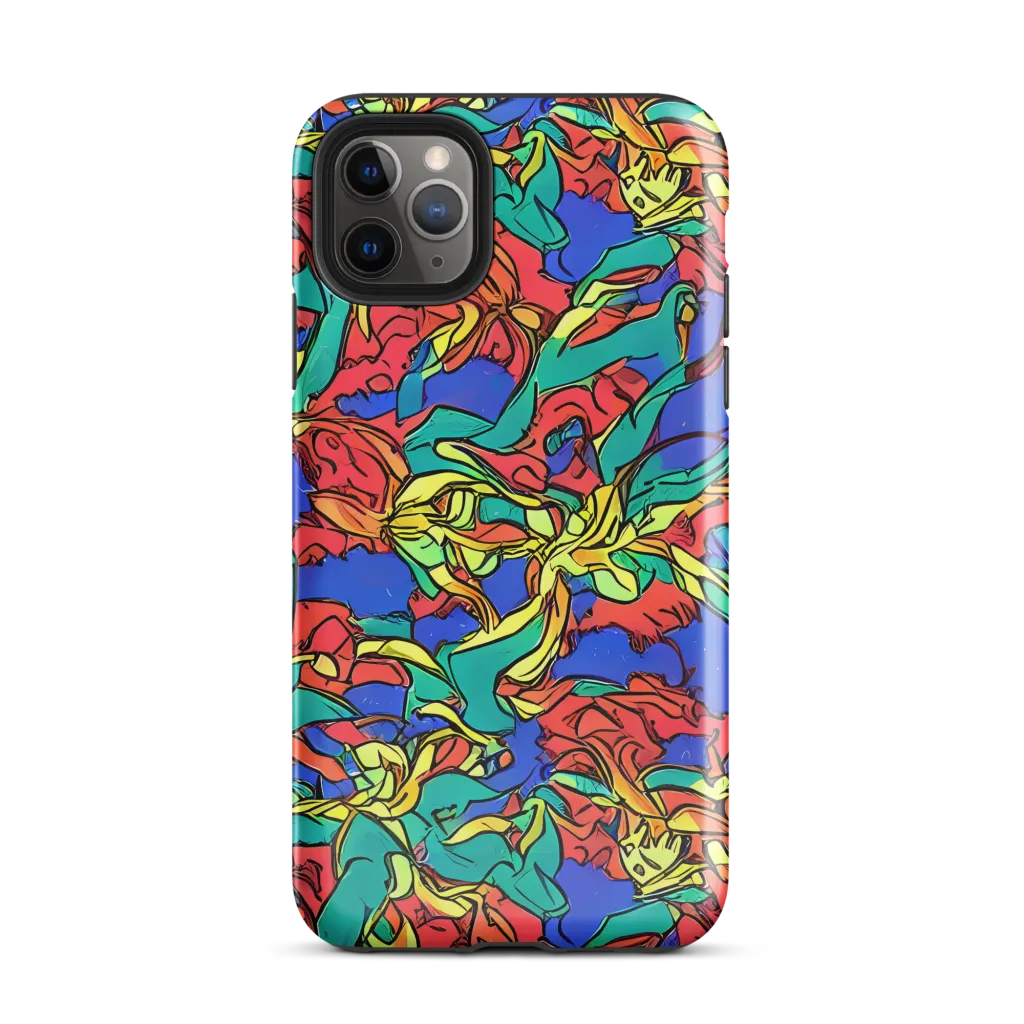 Vivid Bloomstorm on Tough Case for iPhone® — Front