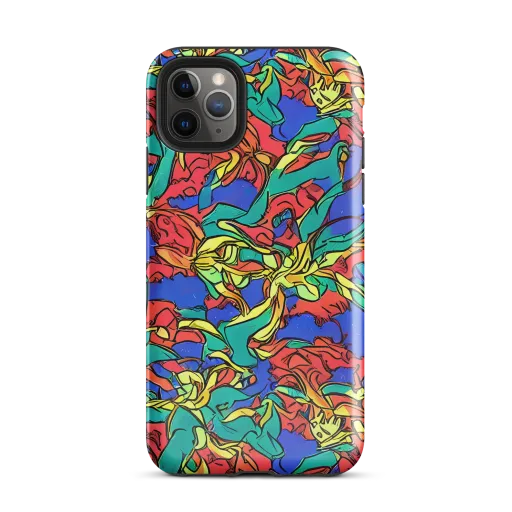 Vivid Bloomstorm on a Tough Case for iPhone®