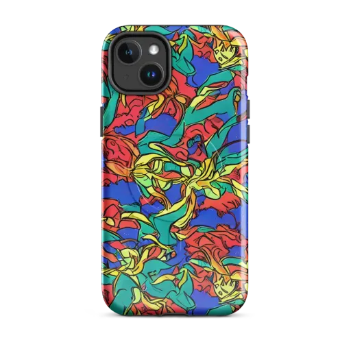 Vivid Bloomstorm on a MagSafe Tough Case for iPhone®
