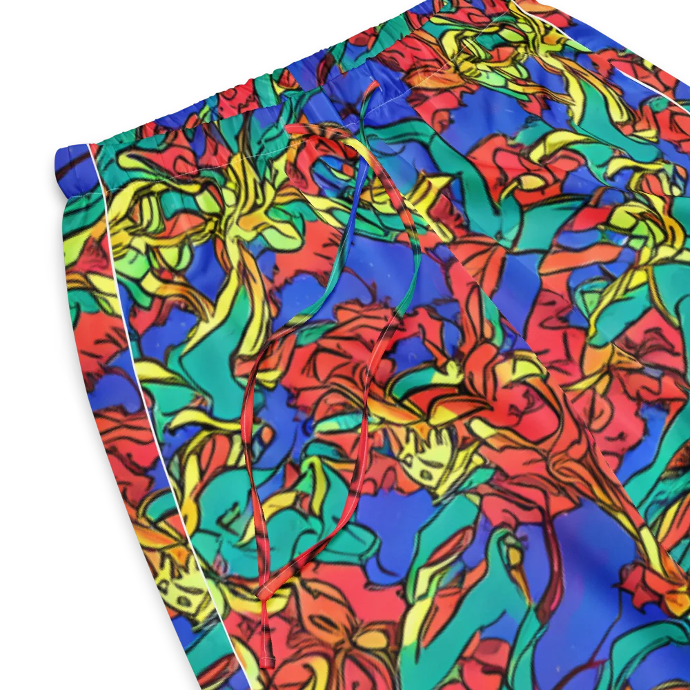 Vivid Bloomstorm on Women's Pajama Pants — Product details