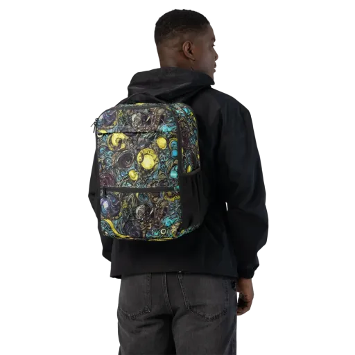 Nocturne Bloom on a Utility Backpack
