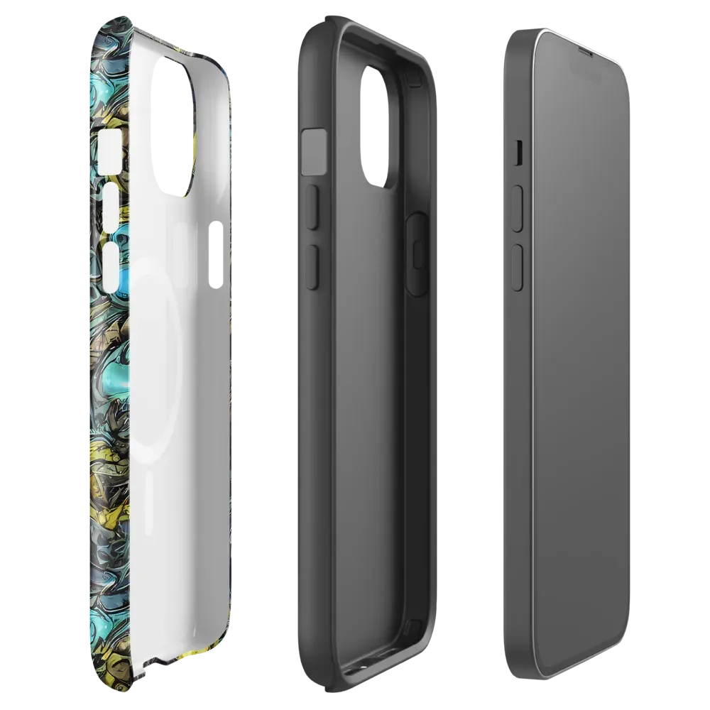 Nocturne Bloom on MagSafe Tough Case for iPhone® — Front