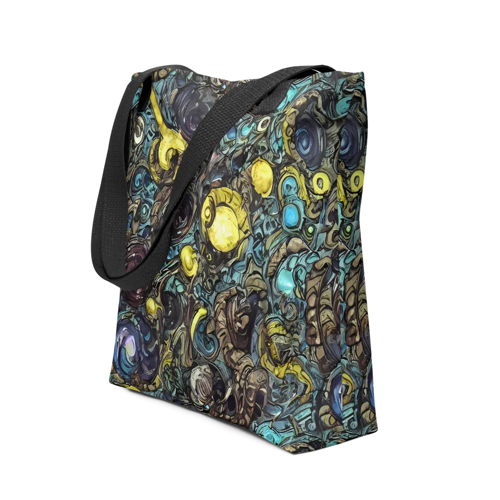 Nocturne Bloom on Tote Bag — Front