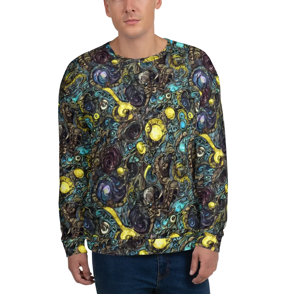 Nocturne Bloom on Sweatshirt — Front
