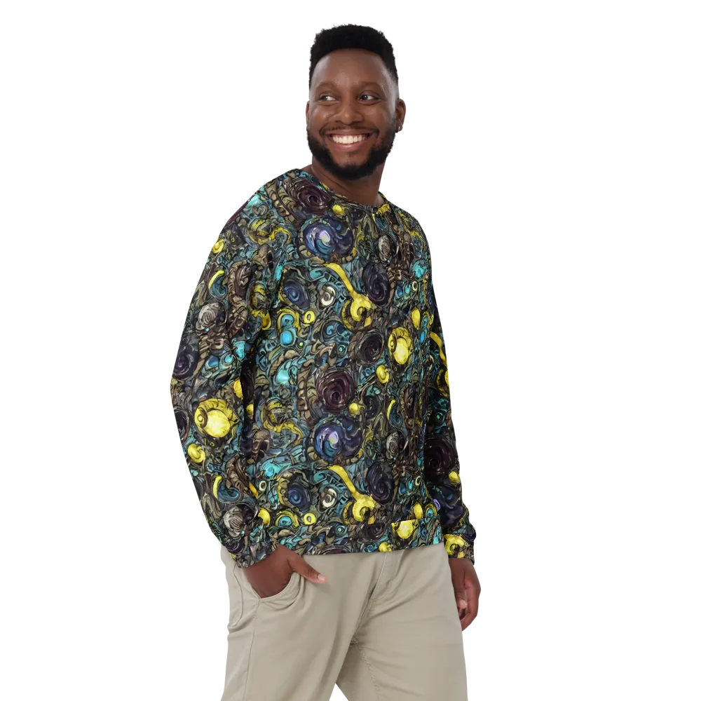 Nocturne Bloom on Sweatshirt — Front