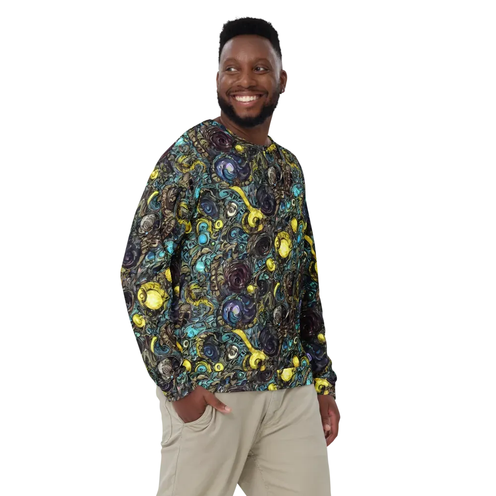 Nocturne Bloom on Sweatshirt — Front