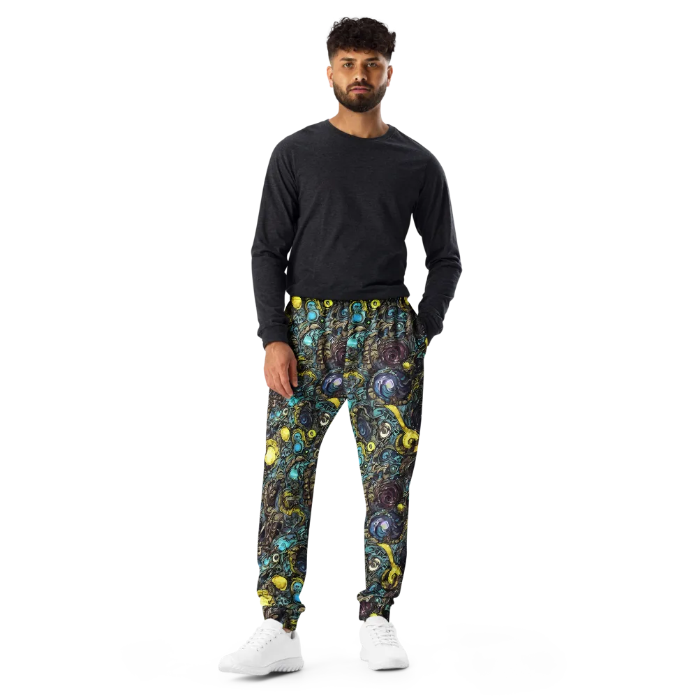 Nocturne Bloom on Men's Joggers — Front