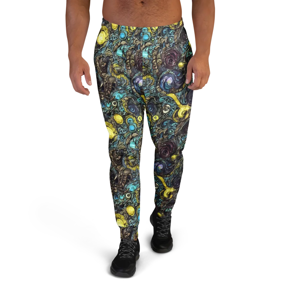 Nocturne Bloom on Men's Joggers — Front