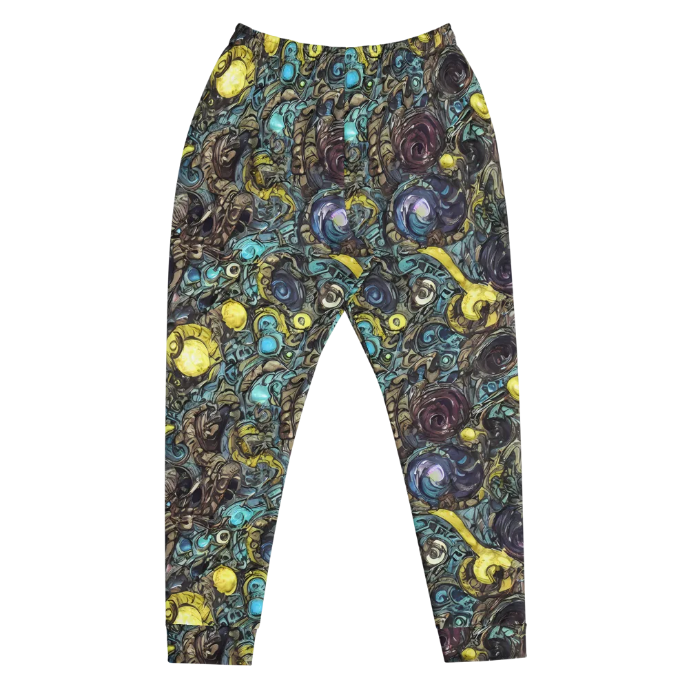 Nocturne Bloom on Men's Joggers — Front