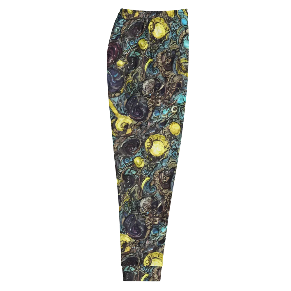 Nocturne Bloom on Men's Joggers — Right