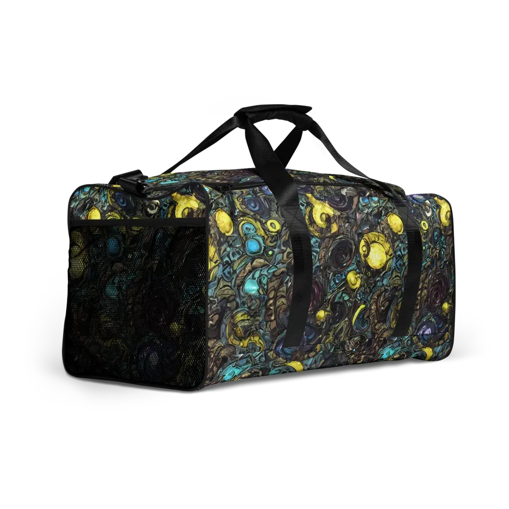 Nocturne Bloom on Duffle Bag — Right Front