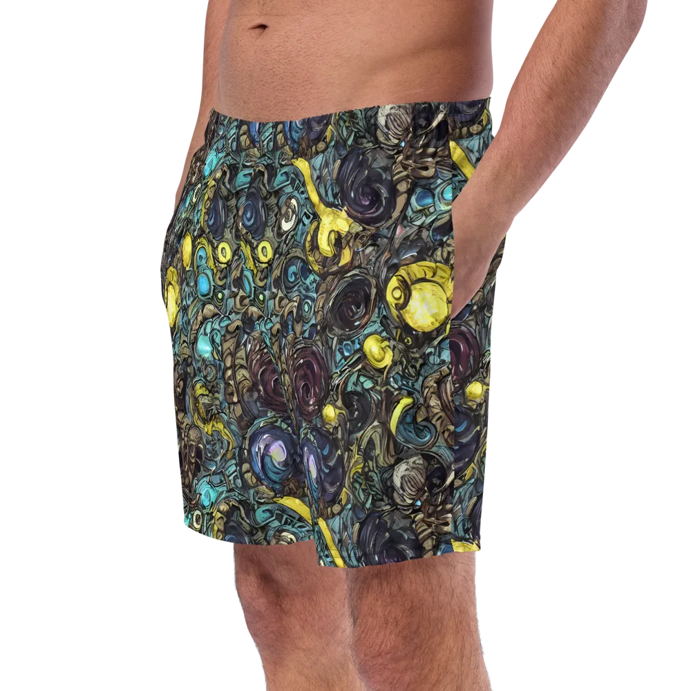 Nocturne Bloom on Swim Trunks — Left Front
