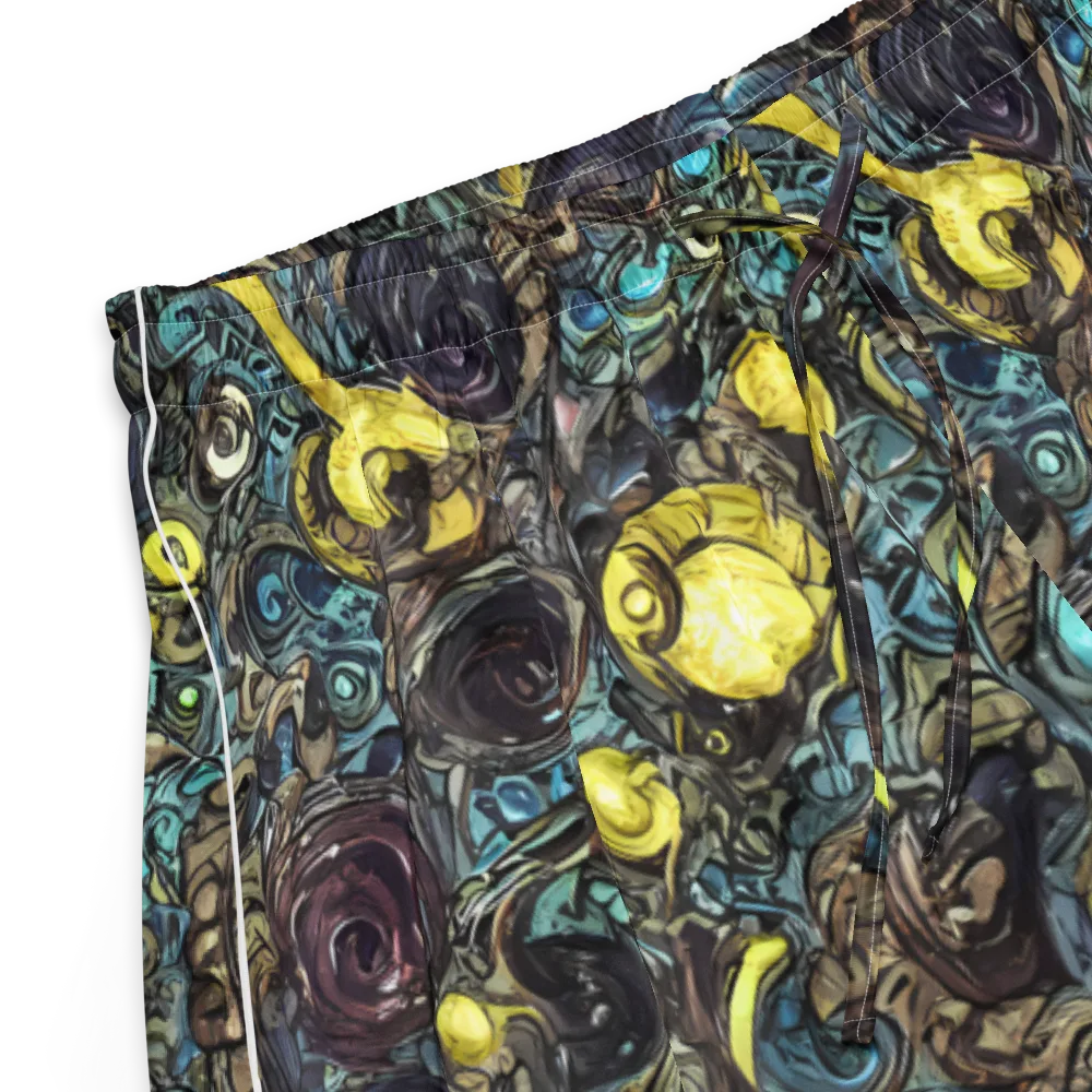 Nocturne Bloom on Women's Pajama Shorts — Product details