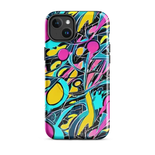Neon Kinetics on a MagSafe Tough Case for iPhone®