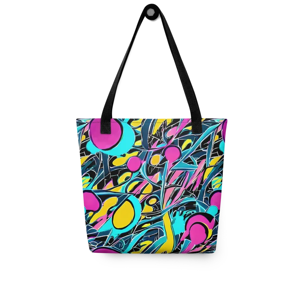 Neon Kinetics on Tote Bag — Front