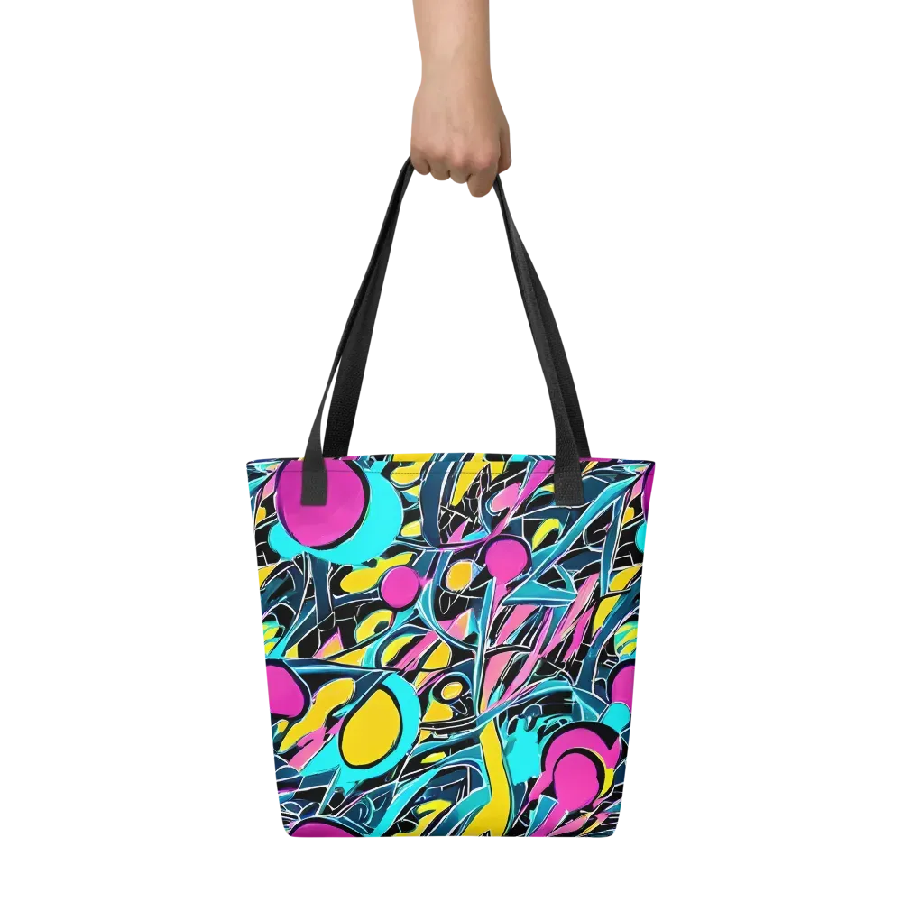 Neon Kinetics on Tote Bag — Front