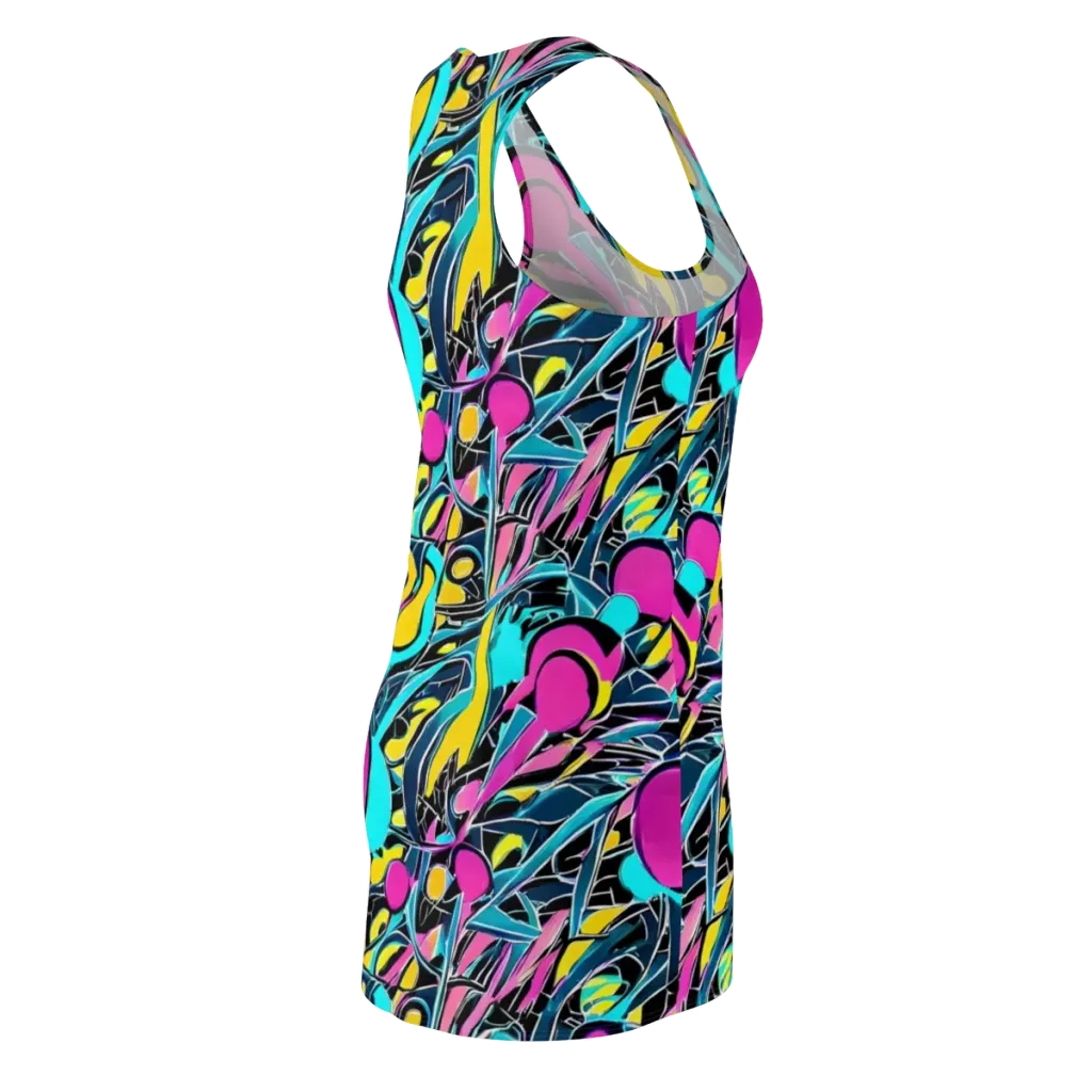 Neon Kinetics on Racerback Dress — Back Side