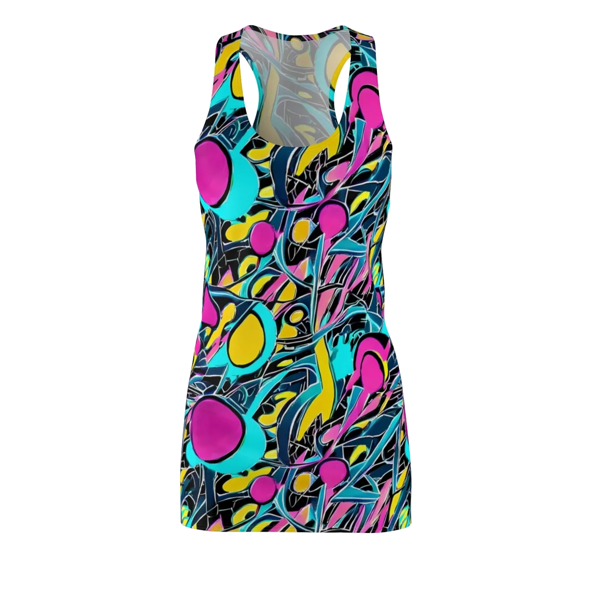 Neon Kinetics on Racerback Dress — Front