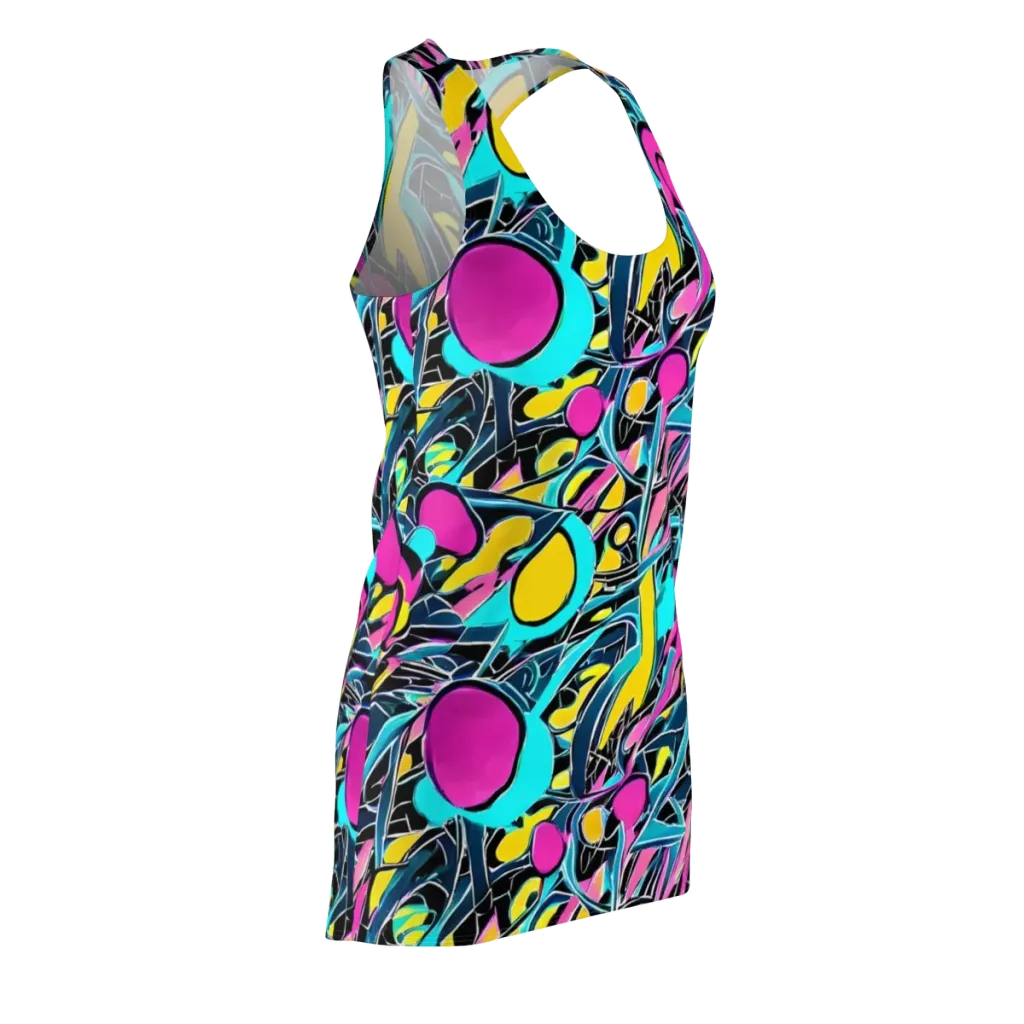 Neon Kinetics on Racerback Dress — Front Side