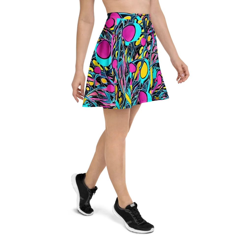 Neon Kinetics on Skater Skirt — Right