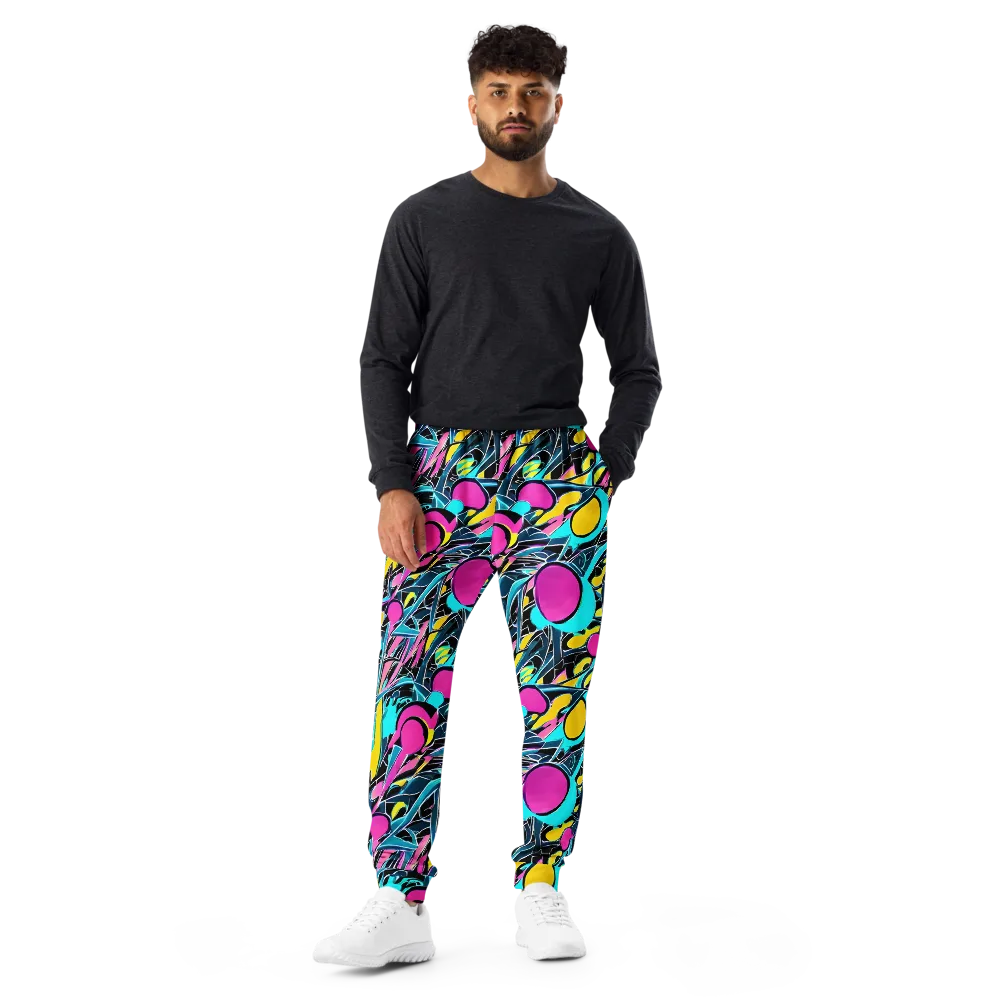 Neon Kinetics on Men's Joggers — Front