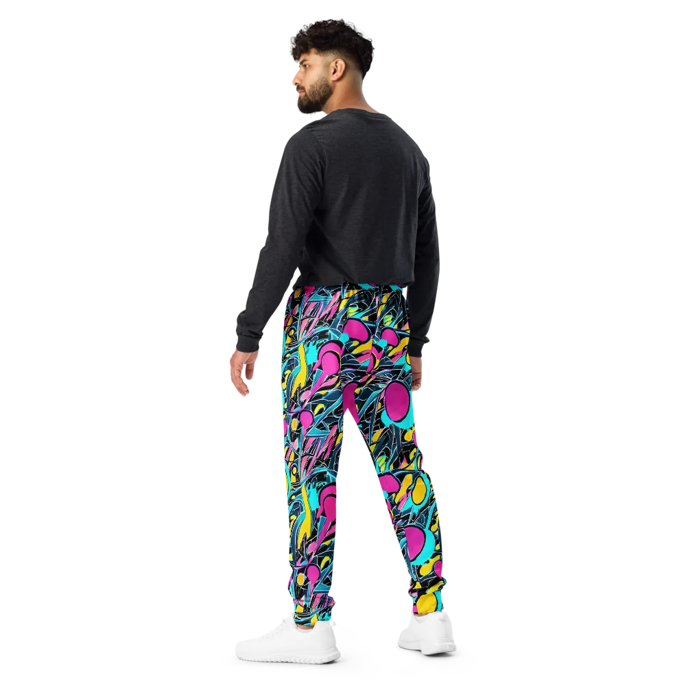 Neon Kinetics on Men's Joggers — Back