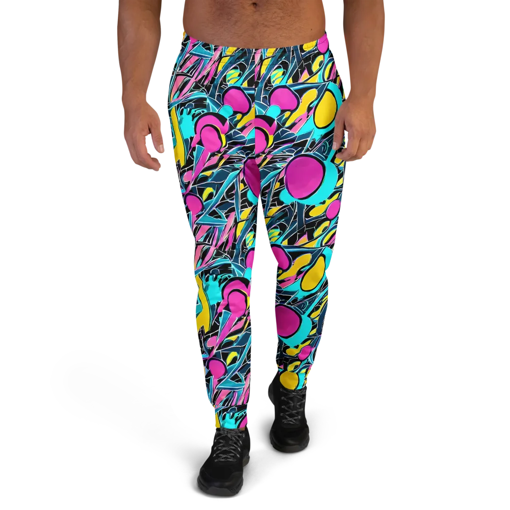 Neon Kinetics on Men's Joggers — Front