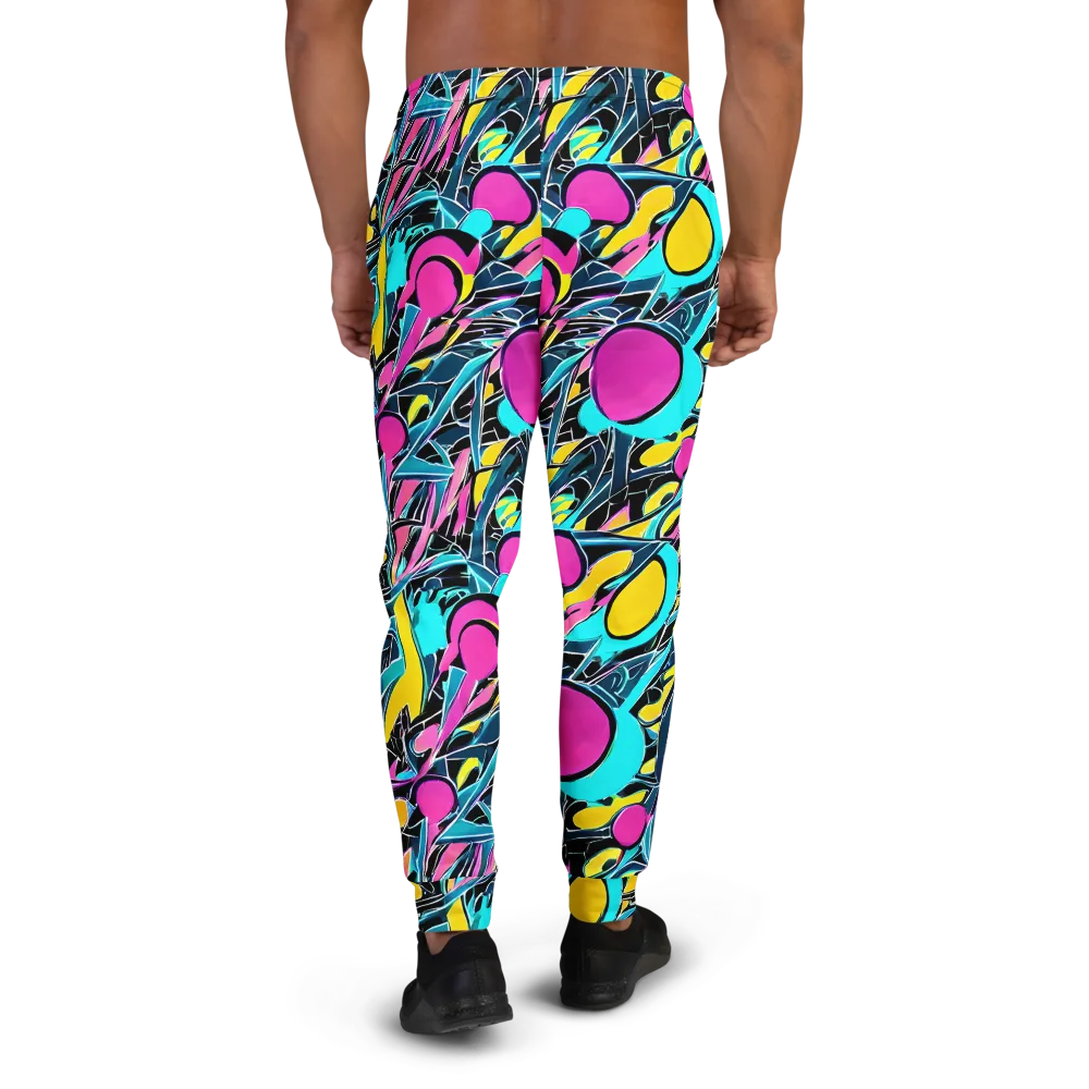 Neon Kinetics on Men's Joggers — Back